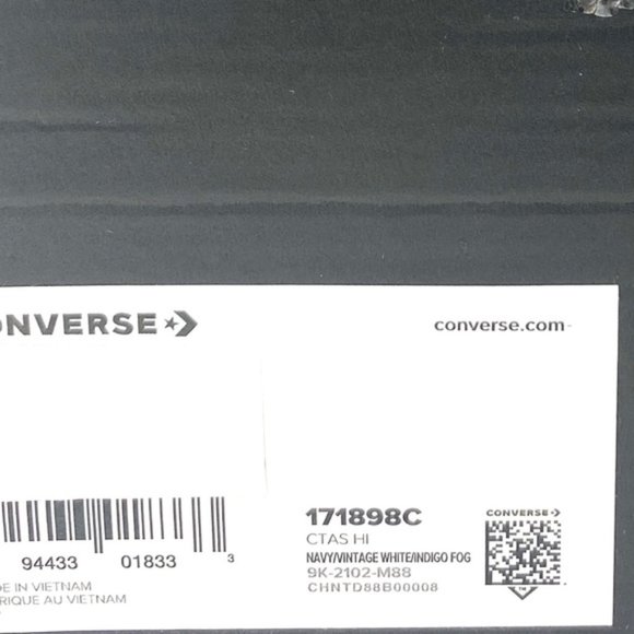 💖MEGA SALE💖Converse Chuck Taylor All Star Summer Stripes Men’s Blue  171898C - Picture 7 of 8